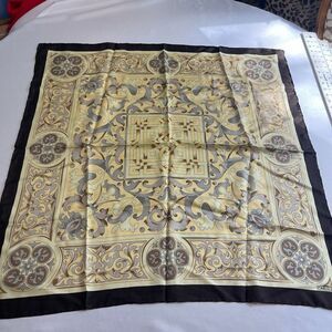 Carlisle Designer Paisley VTG Silk Scarf